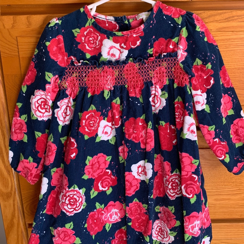 Girl's Le Top Corduroy Fall/Winter Dress